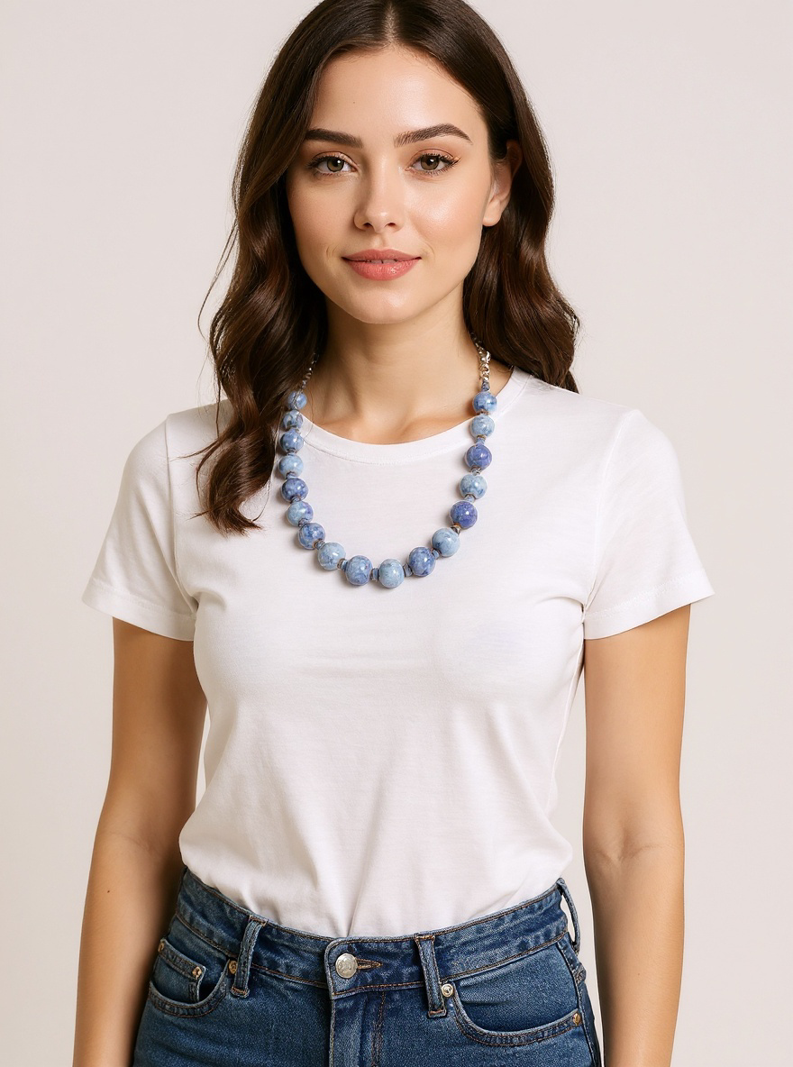 Chambray Necklace