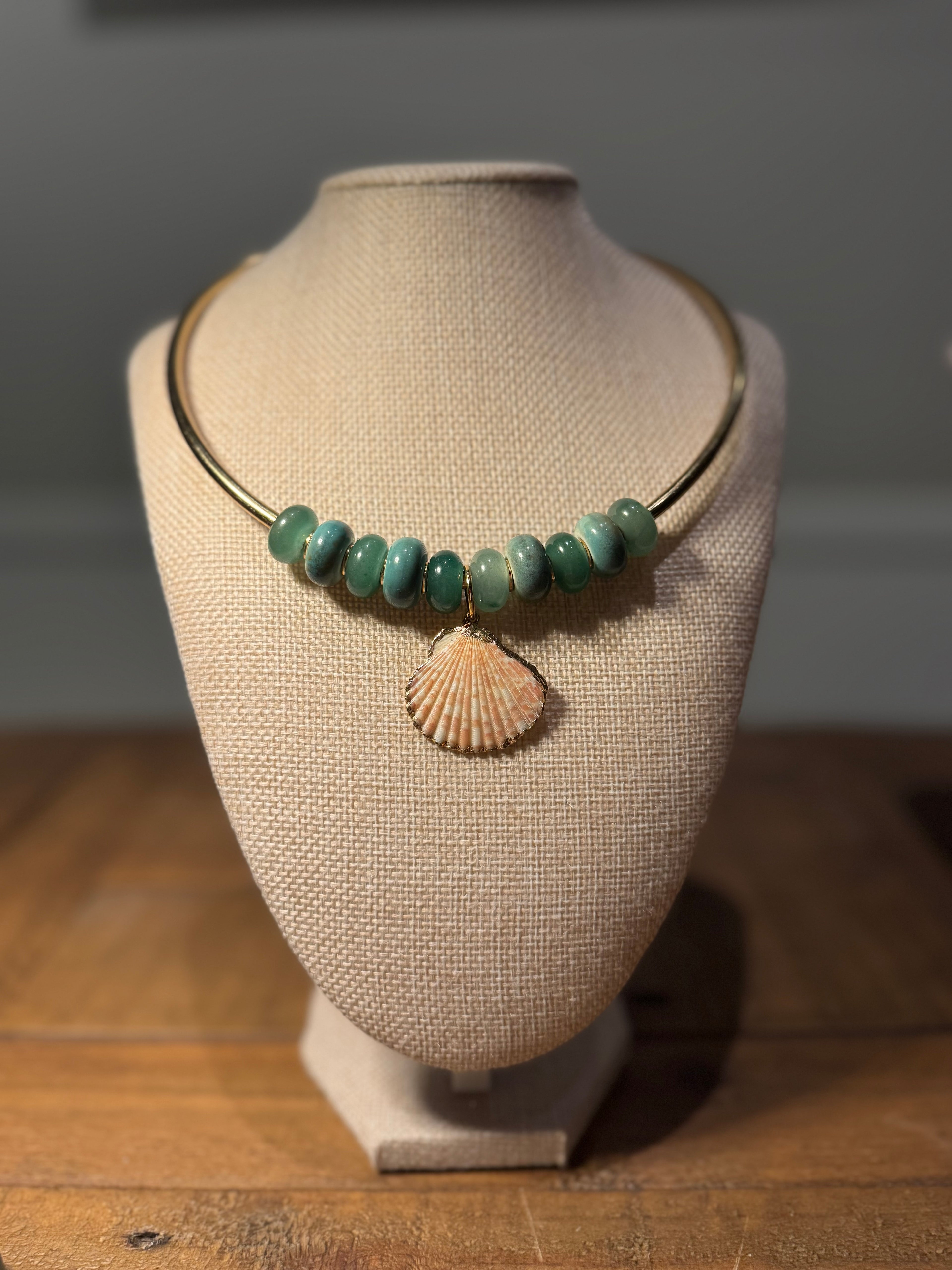 Bayside Beaded Collar — Isla