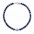 Navy Fin Necklace