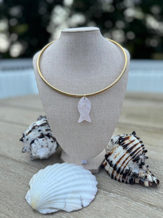 Bayside Beaded Collar - Shallow
