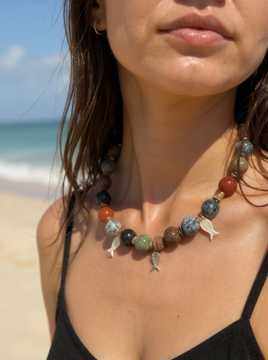 Sundown Lariat Necklace