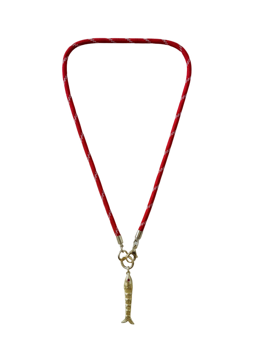 Red Cord 'Shelley' - Gold Fish