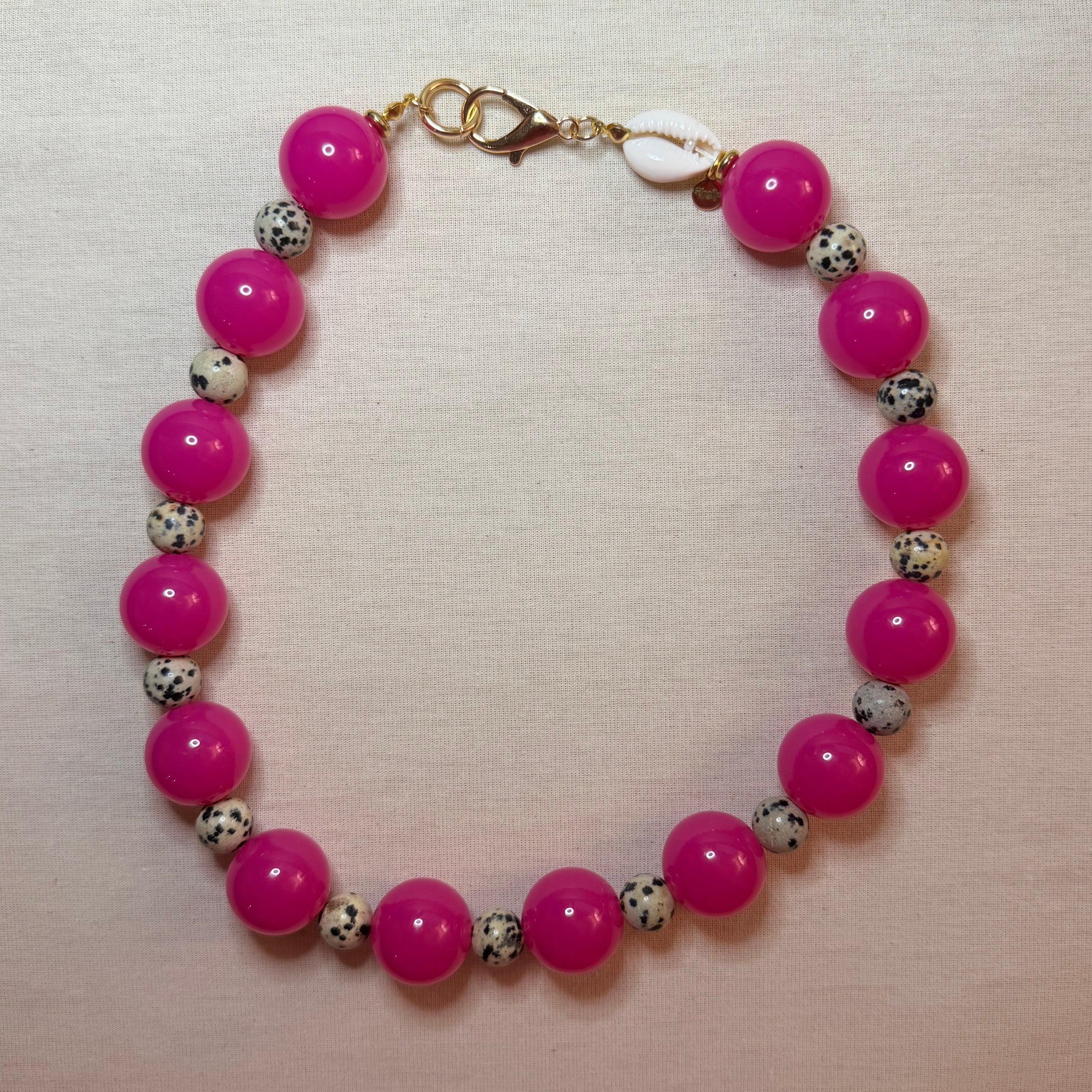 Sip Necklace - merry magenta