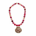 Bayside Beaded Necklace — Sangria